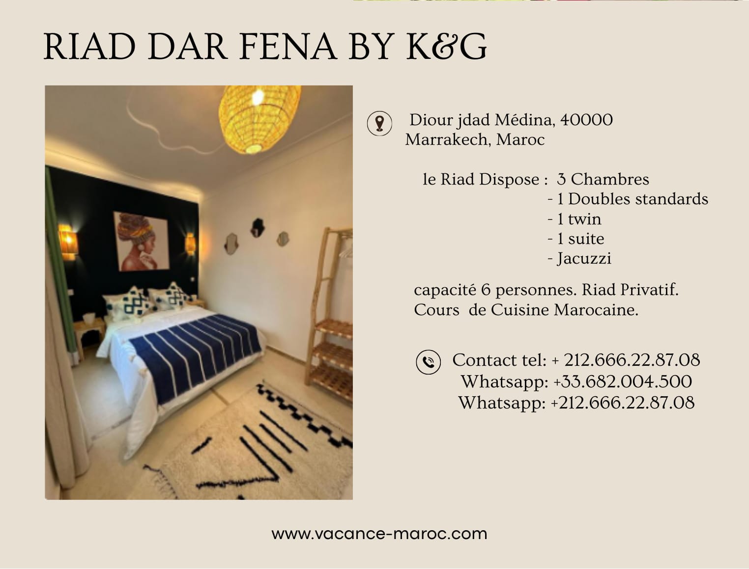 RIAD NFENA BY K&G